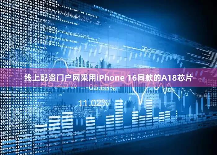 线上配资门户网采用iPhone 16同款的A18芯片