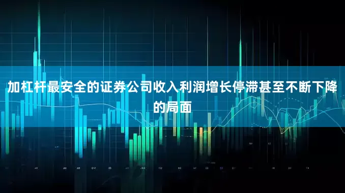 加杠杆最安全的证券公司收入利润增长停滞甚至不断下降的局面