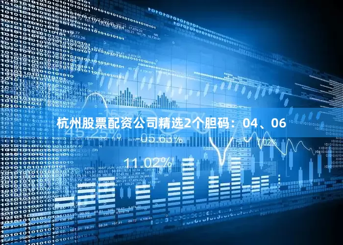 杭州股票配资公司精选2个胆码：04、06